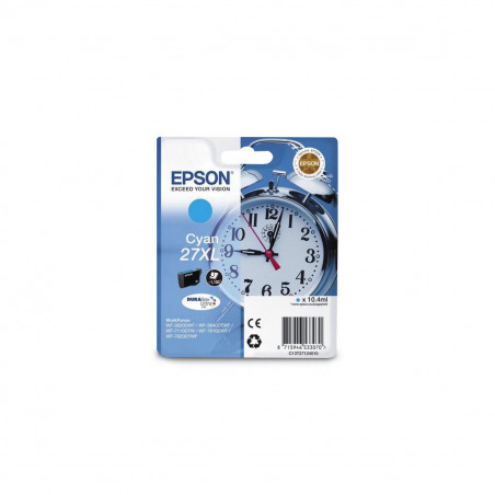 EPSON Cartouche jet d'encre cyan 27XL réf. fabricant : C13T271240