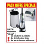 Pack accessoires WC Gamme "inox"