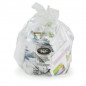 Support-sac sur pied Citwin Essentiel 2 flux 2x75L  blanc/ jaune/ bleu ROSSIGNOL