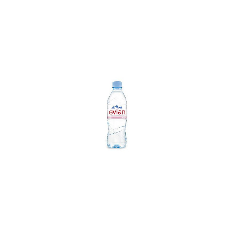 Bouteille d'eau EVIAN pack de 24 x 50 cl