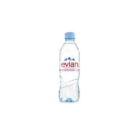 Bouteille d'eau EVIAN pack de 24 x 50 cl