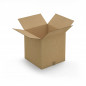 Caisse carton brune double cannelure RAJA 31x22x10 cm