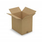 Caisse carton brune double cannelure RAJA 31x22x10 cm