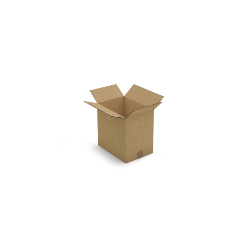 Caisse carton brune double cannelure RAJA 31x22x30 cm