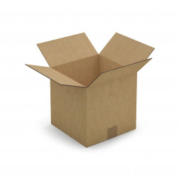 Caisse carton brune double cannelure RAJA 31x22x30 cm