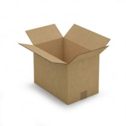 Caisse carton brune double cannelure RAJA 35x23x18 cm