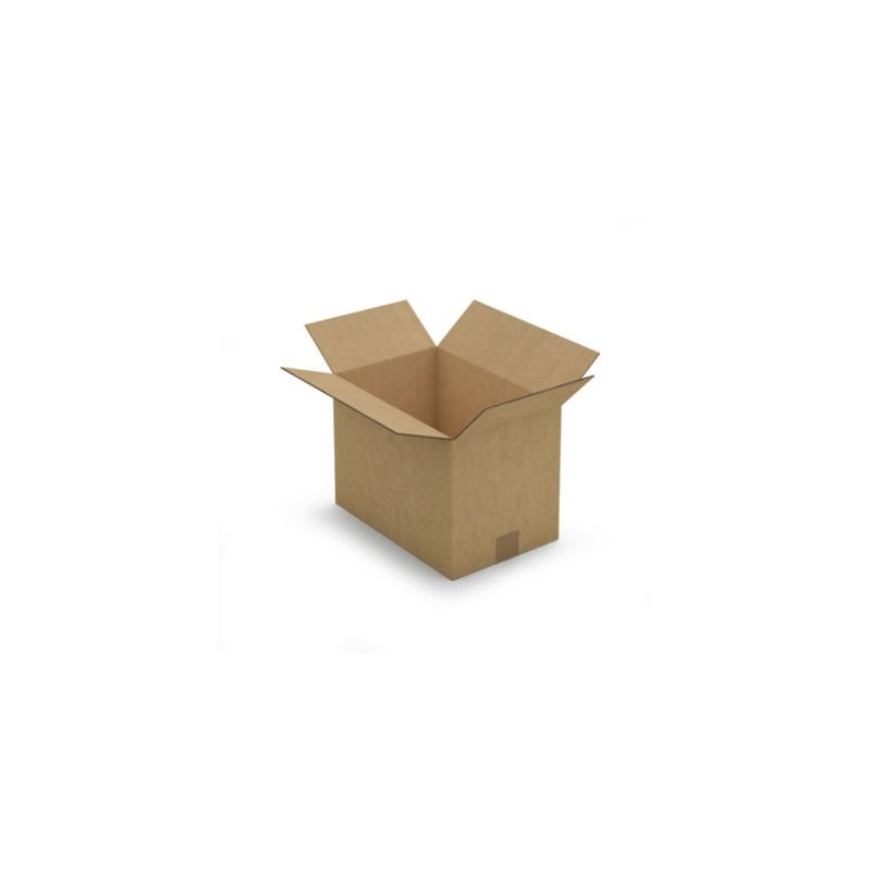 Caisse carton brune double cannelure RAJA 35x23x18 cm