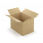 Caisse carton brune double cannelure RAJA 80x50x30 cm