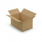 Caisse carton brune double cannelure RAJA 80x50x40 cm