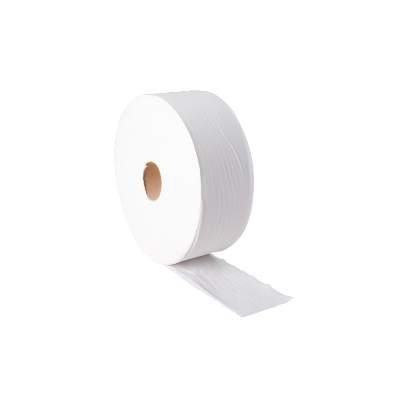 PAPIER TOILETTE MAXI JUMBO DOUBLE ÉPAISSEUR - 6 ROULEAUX DE 380 M