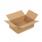 Caisse carton brune simple cannelure RAJA 50x50x50 cm