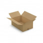 Caisse carton brune simple cannelure RAJA 55x35x20 cm