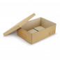 Caisse carton Galia C09 double cannelure avec couvercle renforcé 60x40x30 cm