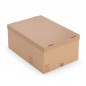 Caisse carton Galia C10 double cannelure avec couvercle renforcé 60x40x25 cm