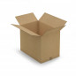 Caisse carton brune double cannelure RAJA 50x30x20 cm