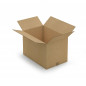 Caisse carton brune double cannelure RAJA 50x30x20 cm