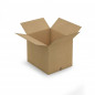 Caisse carton brune double cannelure RAJA 50x30x20 cm