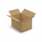 Caisse carton brune double cannelure RAJA 50x30x20 cm