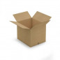 Caisse carton brune double cannelure RAJA 58x48x47 cm