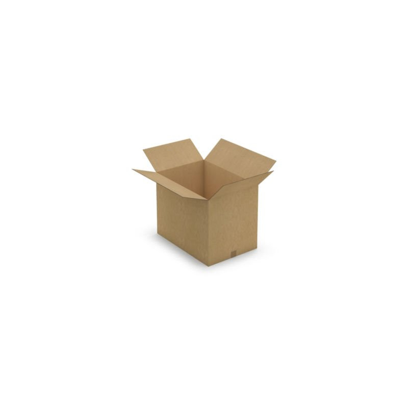 Caisse carton brune double cannelure RAJA 65x45x50 cm