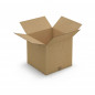 Caisse carton brune double cannelure renforcée RAJA 58,5x38,5x27 cm