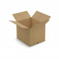 Caisse carton brune double cannelure renforcée RAJA 58,5x38,5x37 cm