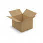 Caisse carton brune double cannelure renforcée RAJA 58,5x48,5x37 cm