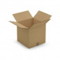 Caisse carton brune double cannelure RAJA 30x30x30 cm