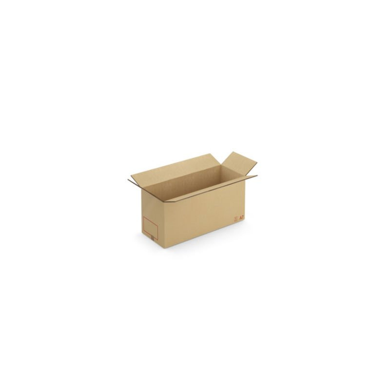 Caisse carton Galia A07 double cannelure avec rabats 100x40x50 cm