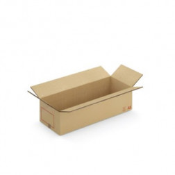 Caisse carton Galia A08 double cannelure avec rabats 100x40x30 cm