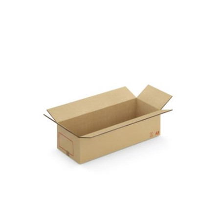 Caisse carton Galia A08 double cannelure avec rabats 100x40x30 cm