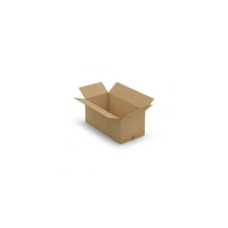 Caisse carton brune double cannelure RAJA 70x35x30 cm