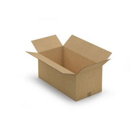 Caisse carton brune double cannelure RAJA 70x35x30 cm