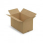 Caisse carton brune double cannelure RAJA 70x40x40 cm