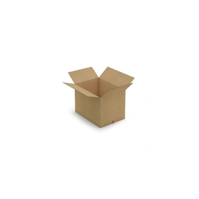 Caisse carton brune double cannelure RAJA 70x50x50 cm