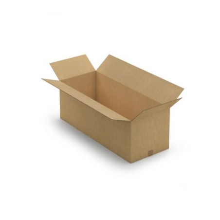 Caisse carton brune double cannelure RAJA 98,5x38,5x35 cm