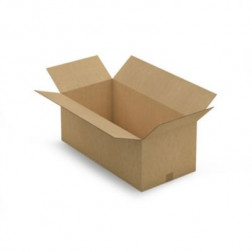 Caisse carton brune double cannelure RAJA 78x38x30 cm