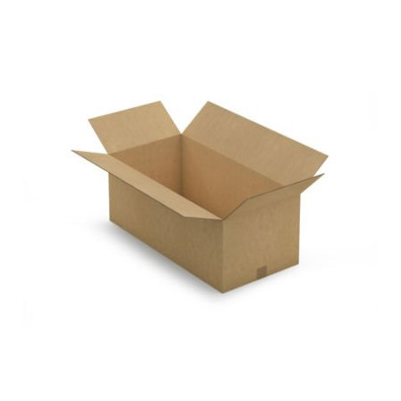 Caisse carton brune double cannelure RAJA 78x38x30 cm