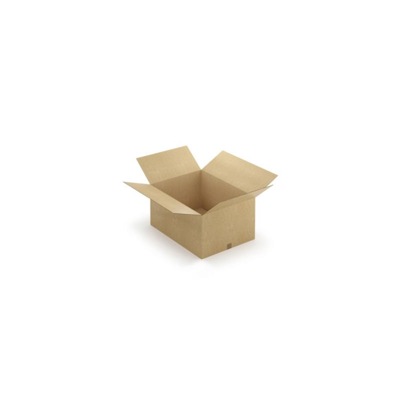 Caisse carton brune double cannelure RAJA 78x58x40 cm