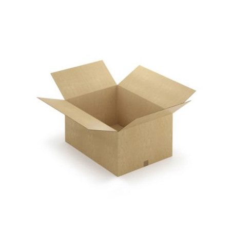 Caisse carton brune double cannelure RAJA 78x58x40 cm