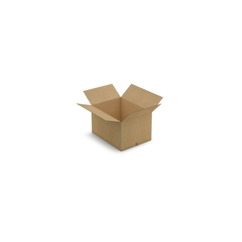 Caisse carton brune double cannelure renforcée RAJA 78,5x58,5x47 cm