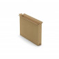 Caisse carton télescopique pour produit plat brune double cannelure 70x18x80 cm