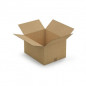 Caisse carton brune double cannelure RAJA 48x38x27 cm