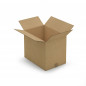 Caisse carton brune double cannelure RAJA 48x38x27 cm