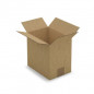 Caisse carton brune simple cannelure RAJA 21,5x15x20,5 cm