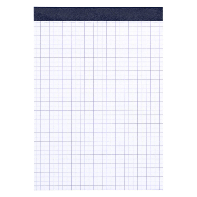 BLOC DE BUREAU BUDGET 14 X 21 CM AGRAFÉ SANS COUVERTURE - 5 X 5 - 100 PAGES