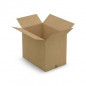 Caisse carton brune simple cannelure RAJA 59x39x48 cm