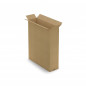 Caisse carton brune pour produit plat simple cannelure RAJA 60x25x50 cm