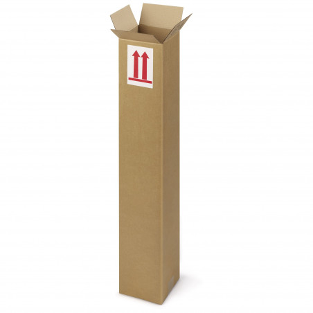 Caisse carton brune simple cannelure RAJA 70x35x30 cm