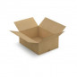 Caisse carton brune simple cannelure RAJA 80x60x30 cm